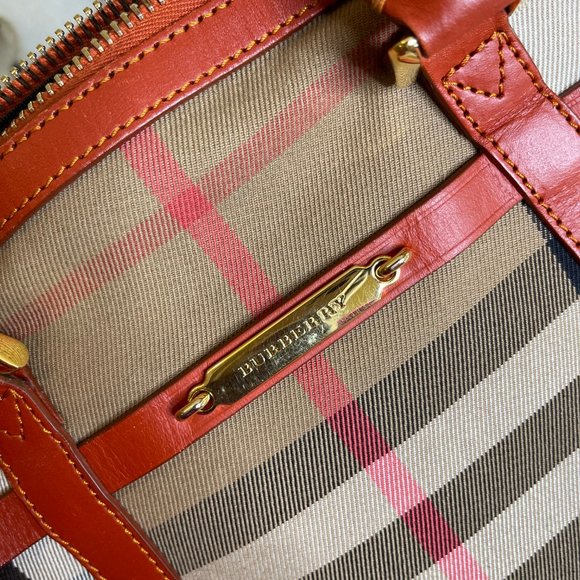 BURBERRY CHECKED HANDBAG - Picture 6 of 11